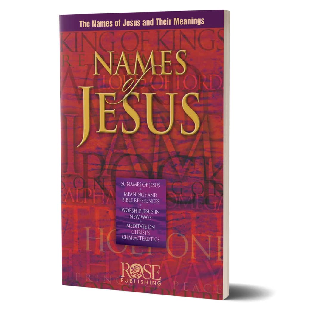 Names Of Jesus 3D Book Mockup