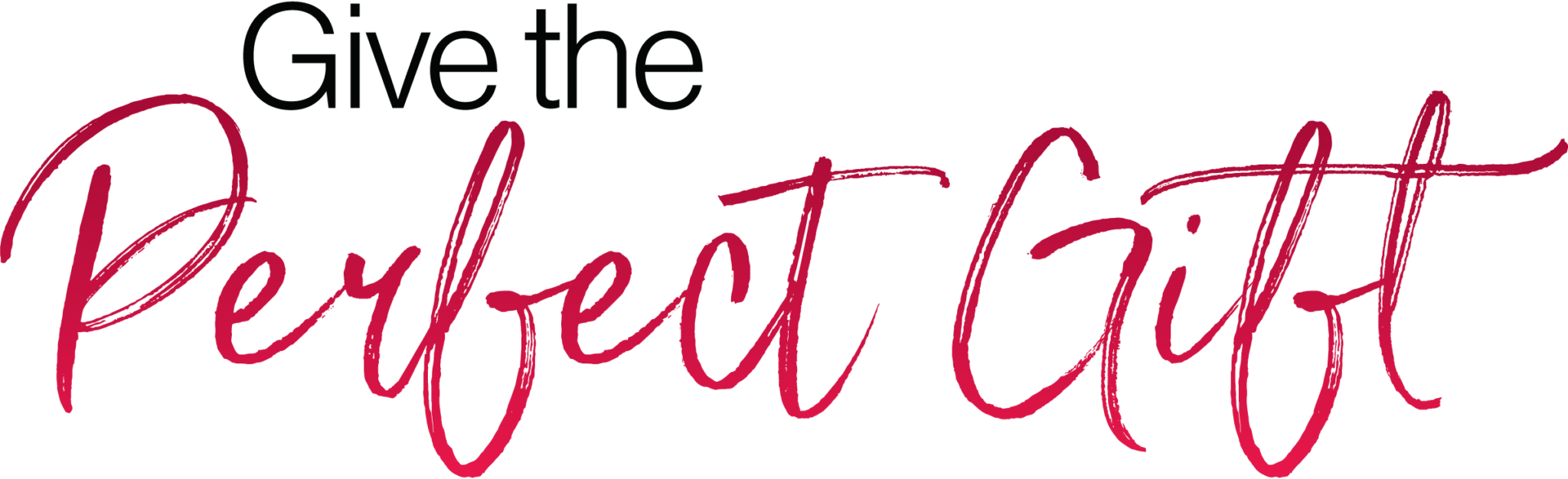 The Perfect Gift Type Lockup No Tagline